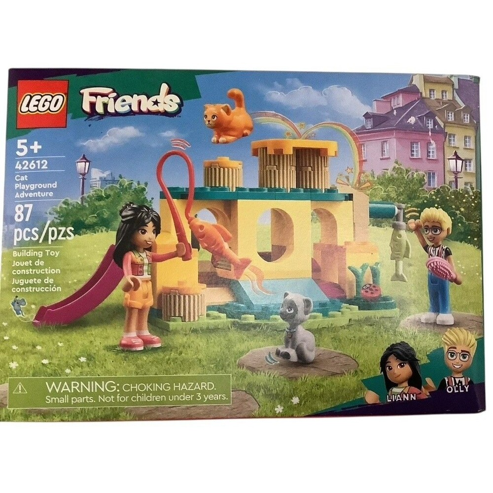 LEGO FRIENDS: Cat Playground Adventure (42612) 87 pieces New sealed box